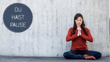 Meditations-App, App, Alltag, Pause